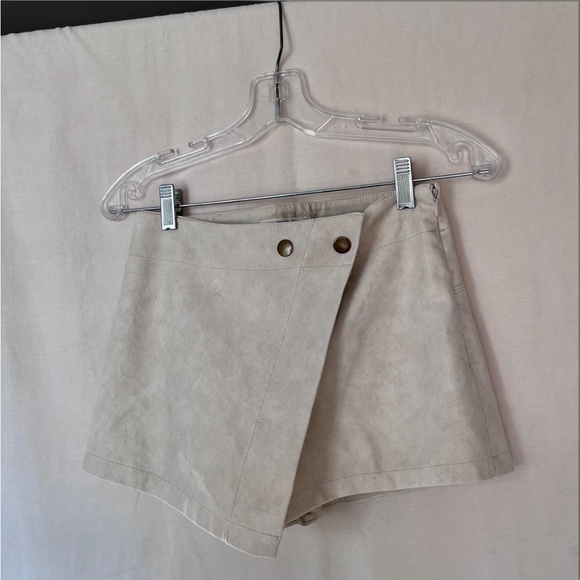 Free People beige asymmetrical skort - Picture 5 of 5